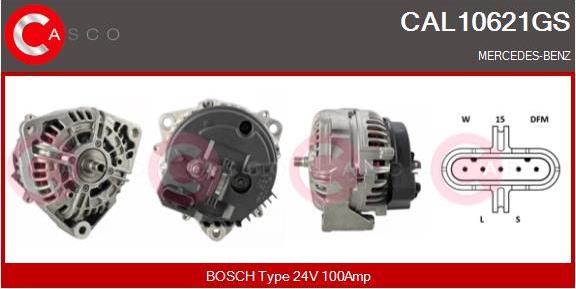 Casco CAL10621GS - Alternator car-mod.net