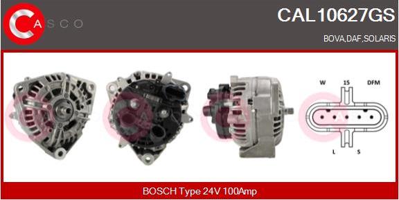 Casco CAL10627GS - Alternator car-mod.net