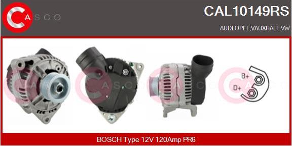 Casco CAL10149RS - Alternator car-mod.net
