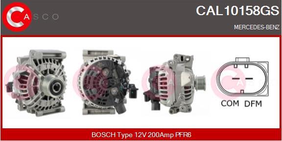Casco CAL10158GS - Alternator car-mod.net