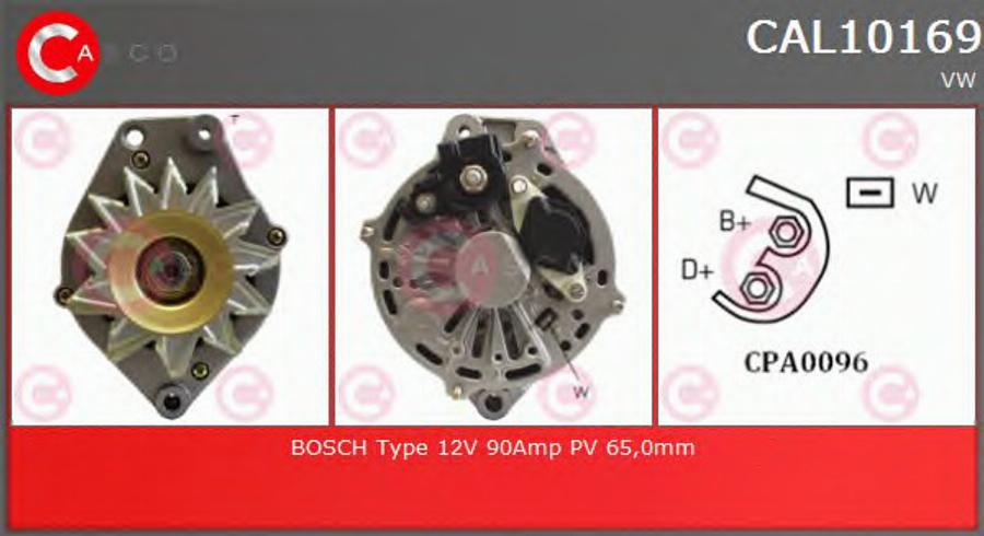 Casco CAL10169 - Alternator car-mod.net