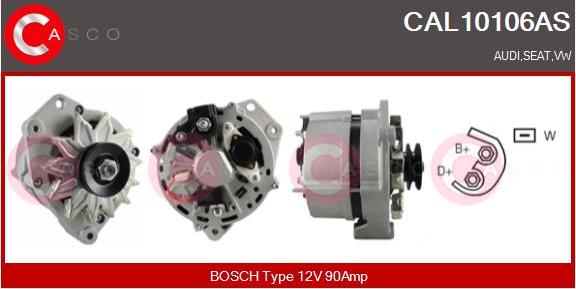 Casco CAL10106AS - Alternator car-mod.net