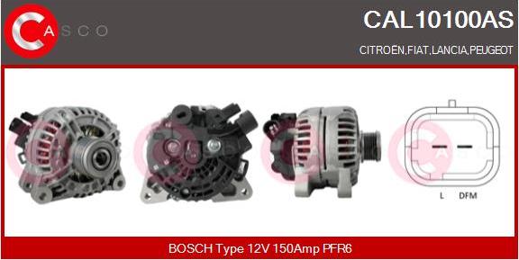 Casco CAL10100AS - Alternator car-mod.net