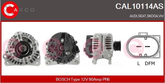 Casco CAL10114AS - Alternator car-mod.net