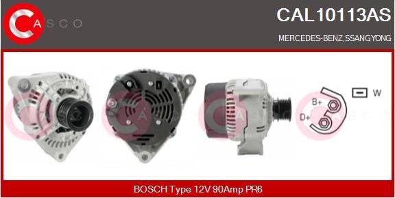 Casco CAL10113AS - Alternator car-mod.net