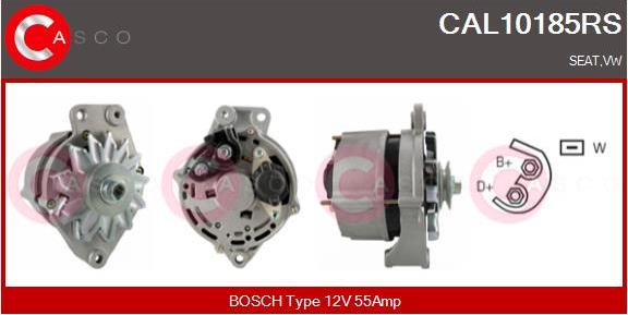 Casco CAL10185RS - Alternator car-mod.net