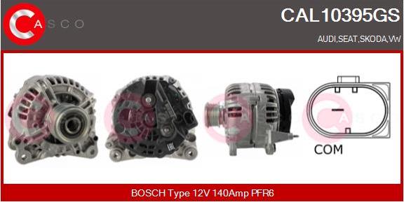 Casco CAL10395GS - Alternator car-mod.net