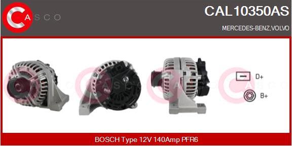 Casco CAL10350AS - Alternator car-mod.net