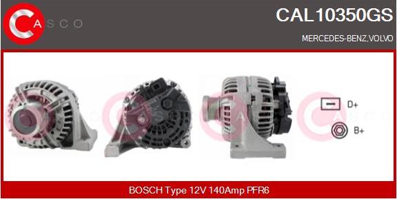 Casco CAL10350GS - Alternator car-mod.net