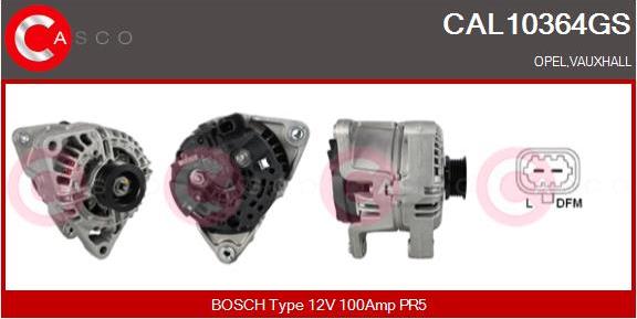 Casco CAL10364GS - Alternator car-mod.net
