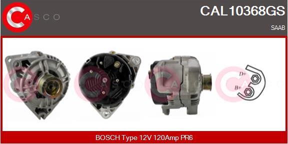 Casco CAL10368GS - Alternator car-mod.net