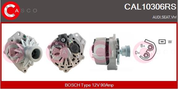 Casco CAL10306RS - Alternator car-mod.net