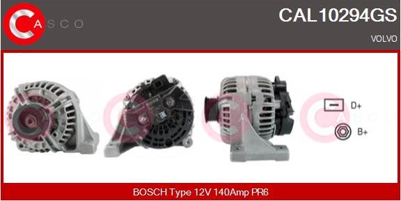 Casco CAL10294GS - Alternator car-mod.net