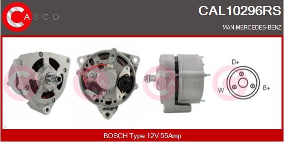 Casco CAL10296RS - Alternator car-mod.net