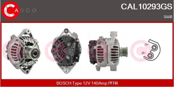 Casco CAL10293GS - Alternator car-mod.net