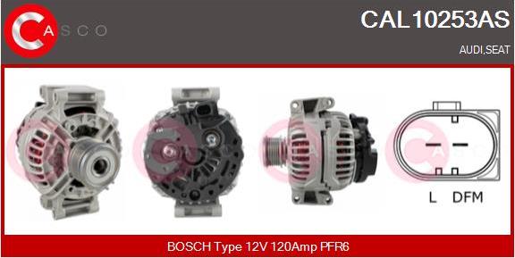 Casco CAL10253AS - Alternator car-mod.net