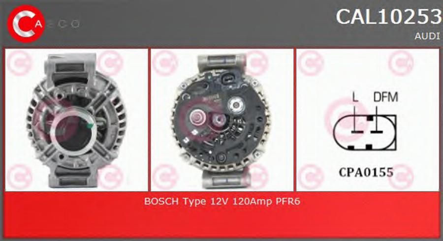 Casco CAL10253 - Alternator car-mod.net