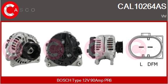 Casco CAL10264AS - Alternator car-mod.net