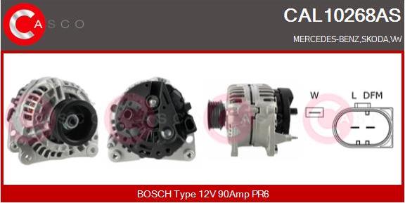 Casco CAL10268AS - Alternator car-mod.net
