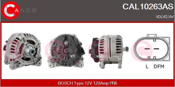 Casco CAL10263AS - Alternator car-mod.net