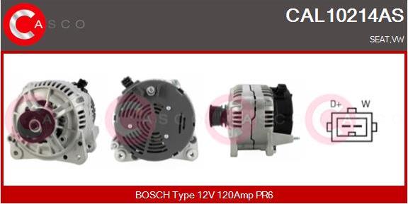 Casco CAL10214AS - Alternator car-mod.net