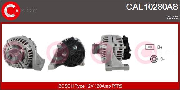 Casco CAL10280AS - Alternator car-mod.net