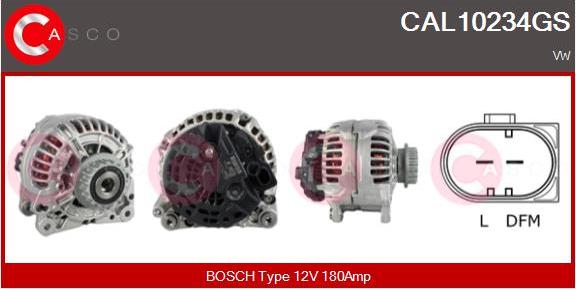 Casco CAL10234GS - Alternator car-mod.net