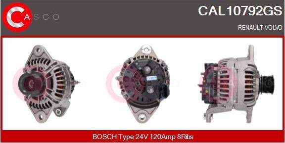 Casco CAL10792GS - Alternator car-mod.net