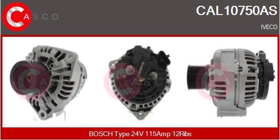 Casco CAL10750AS - Alternator car-mod.net