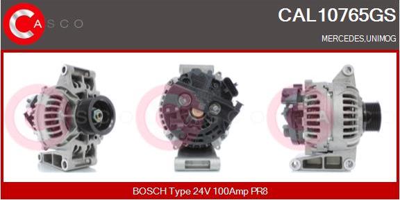 Casco CAL10765GS - Alternator car-mod.net