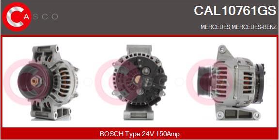 Casco CAL10761GS - Alternator car-mod.net