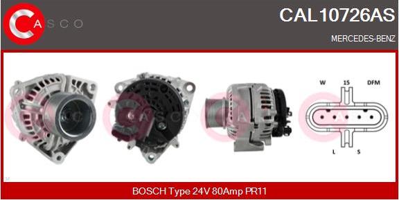 Casco CAL10726AS - Alternator car-mod.net
