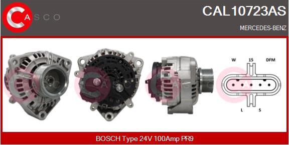 Casco CAL10723AS - Alternator car-mod.net