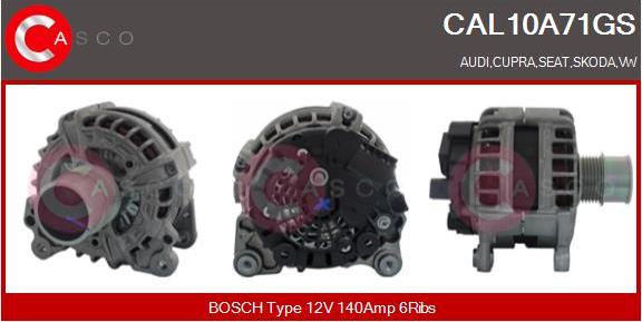 Casco CAL10A71GS - Alternator car-mod.net