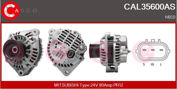 Casco CAL35600AS - Alternator car-mod.net