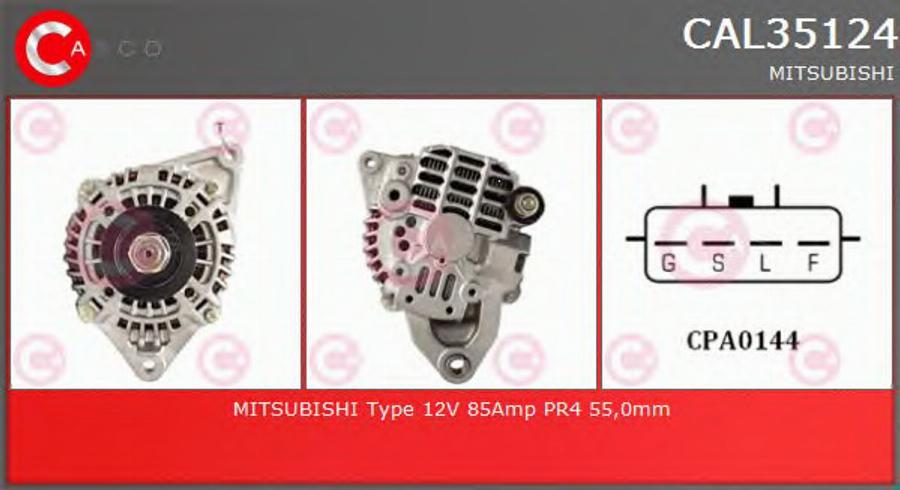 Casco CAL35124 - Alternator car-mod.net