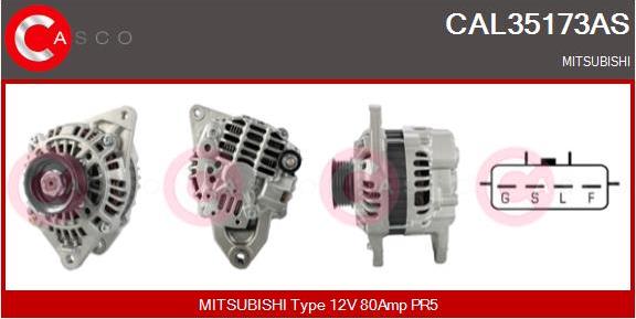 Casco CAL35173AS - Alternator car-mod.net
