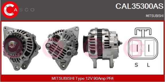 Casco CAL35300AS - Alternator car-mod.net