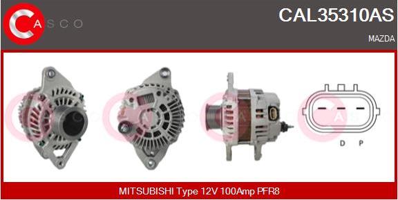 Casco CAL35310AS - Alternator car-mod.net