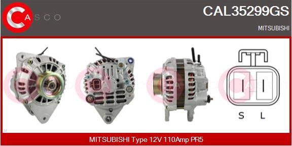Casco CAL35299GS - Alternator car-mod.net