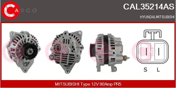 Casco CAL35214AS - Alternator car-mod.net