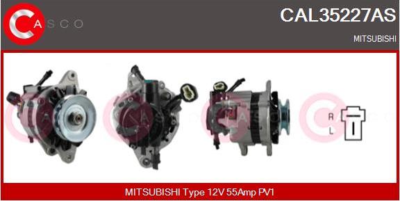 Casco CAL35227AS - Alternator car-mod.net