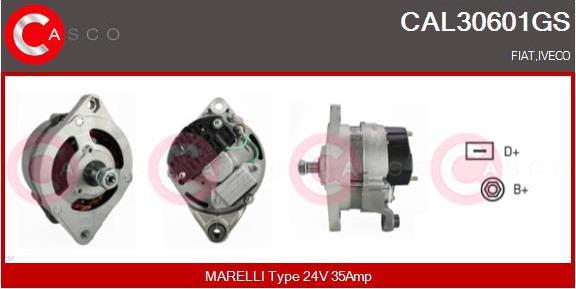 Casco CAL30601GS - Alternator car-mod.net
