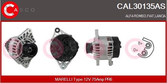 Casco CAL30135AS - Alternator car-mod.net