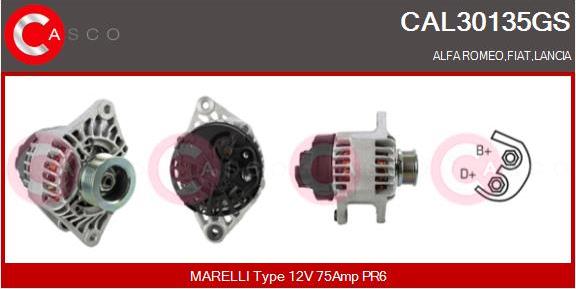 Casco CAL30135GS - Alternator car-mod.net
