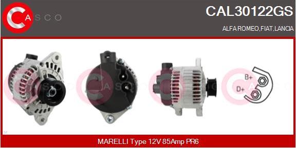 Casco CAL30122GS - Alternator car-mod.net