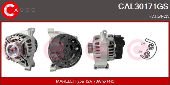 Casco CAL30171GS - Alternator car-mod.net