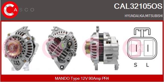 Casco CAL32105OS - Alternator car-mod.net
