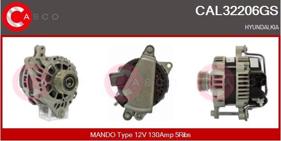 Casco CAL32206GS - Alternator car-mod.net