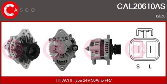 Casco CAL20610AS - Alternator car-mod.net